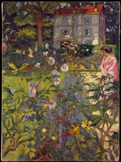 Garden of Vaucresson by Edouard Vuillard
